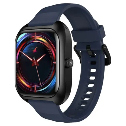 Fastrack VOX Plus - 4.69 cm Ultra Vu Display, Offline Voice Commands, To do list, Functional Crown, IP68 Smartwatch