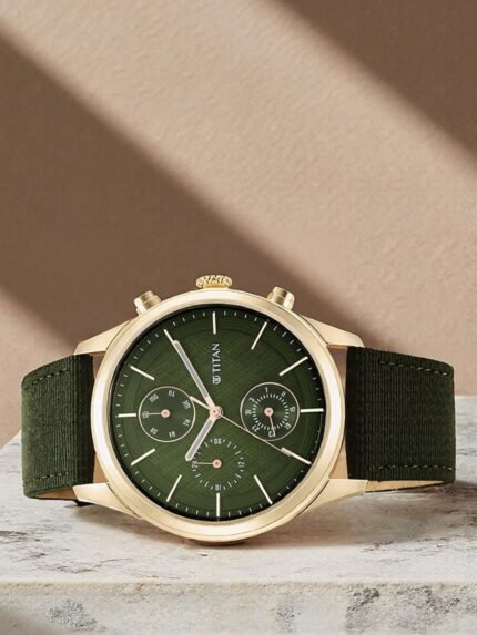 Titan Neo Analog Green Dial Men's Watch similar from the Titan Neo collection).